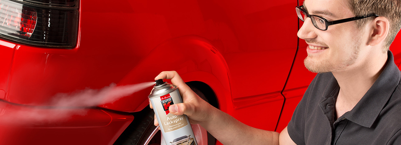 The original. Proven, popular, renowned: Auto-K Spray-Set "The paint shop in an aerosol can"