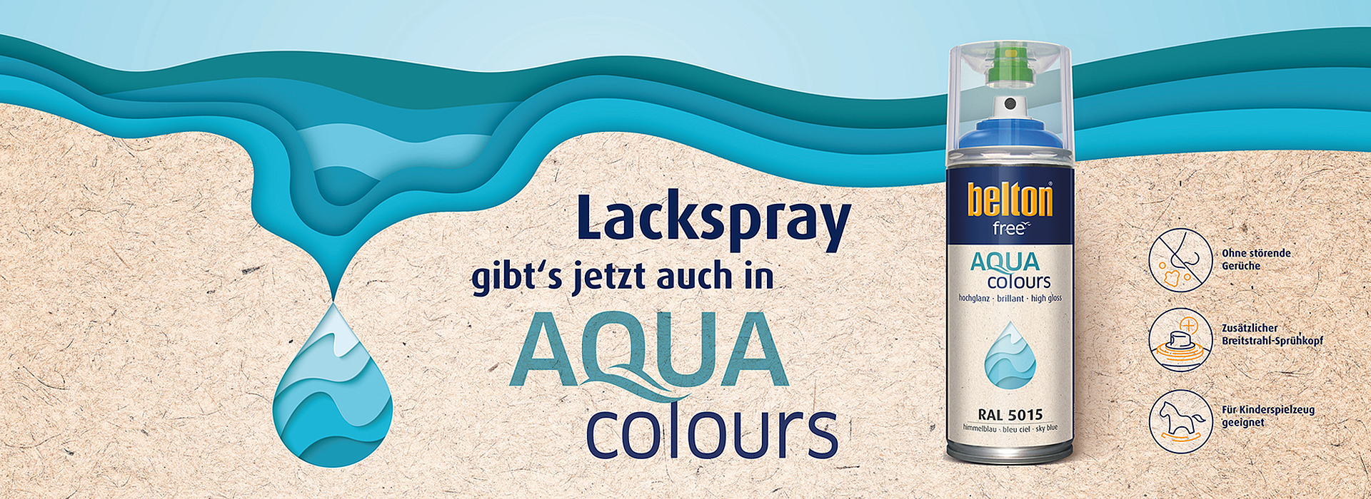 belton free - Lackspray gibt’s jetzt auch in Grün
