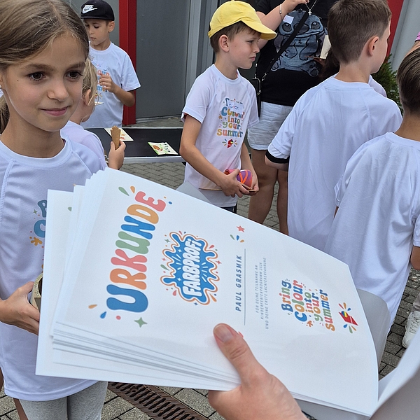 Kinderferienprogramm 2026 Urkunde