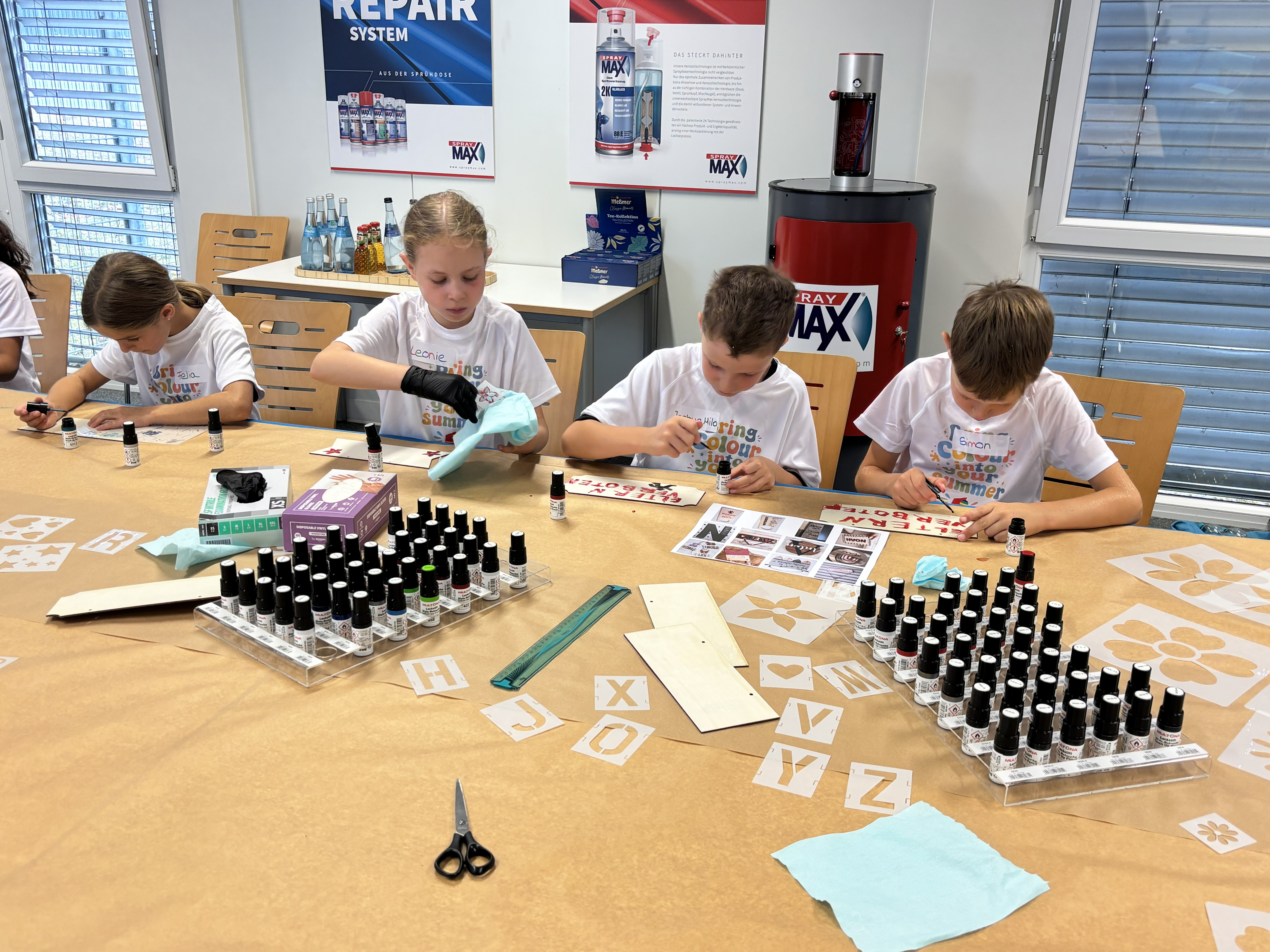Kinderferienprogramm 2026 Lackierstation
