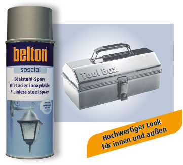 Edelstahl spray